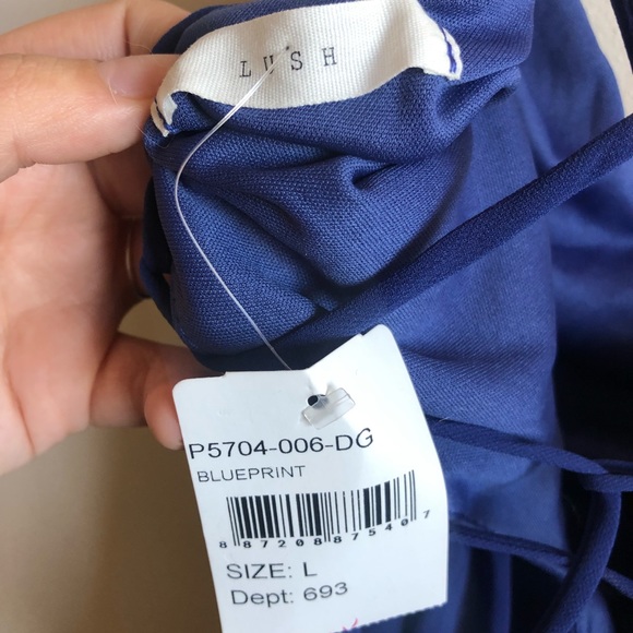 Blue chiffon romper - Picture 5 of 5